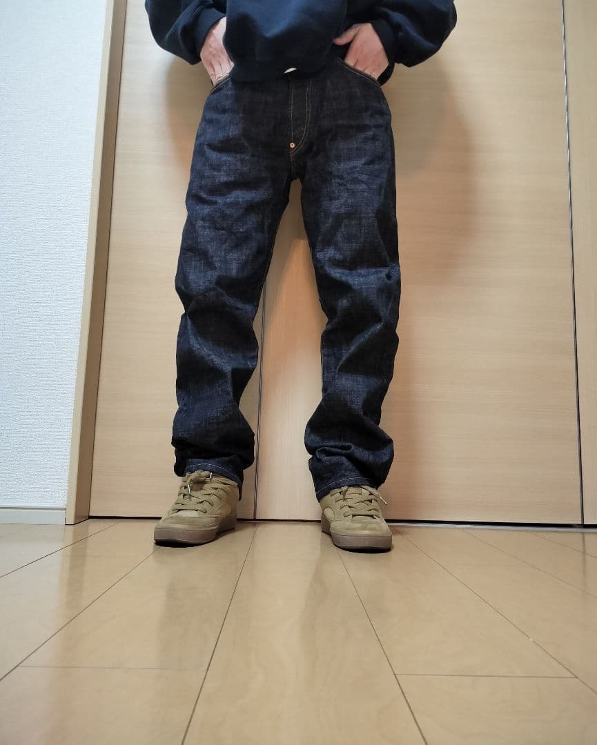 evisu 朱耳スペシャル 大黒 ビッグカモメ デニム W32