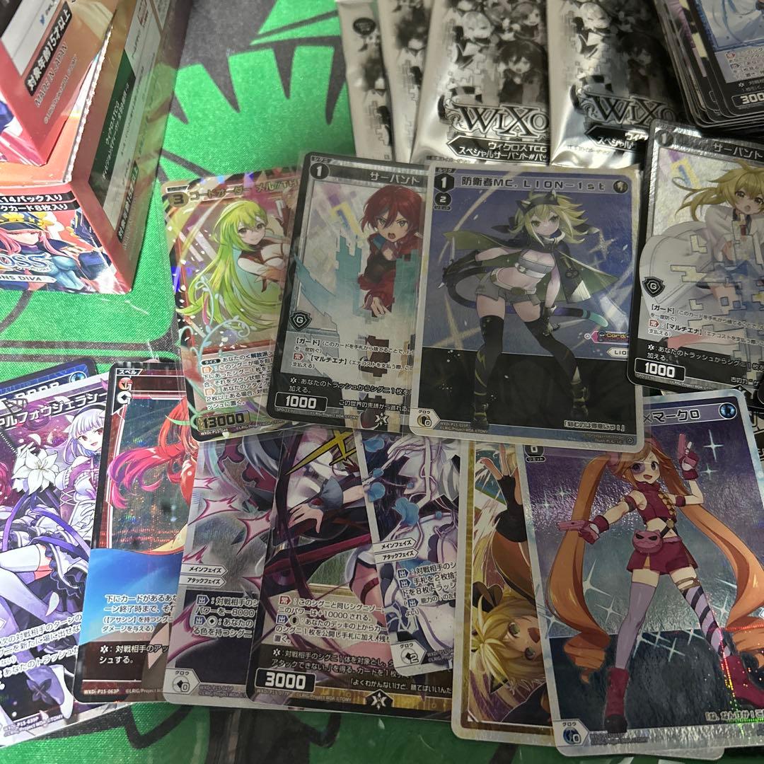 ウィクロス　まとめ売り　レア　10ボックス分全て