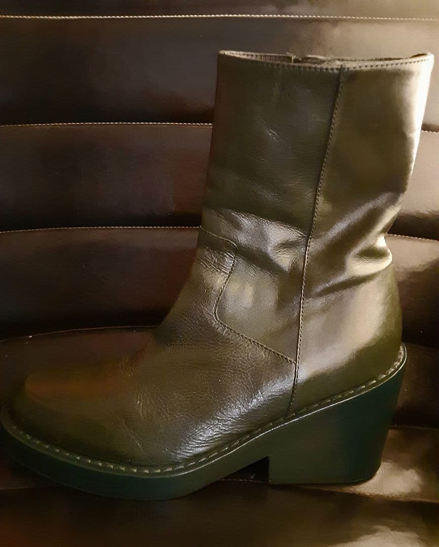 Ann demeulemeester アンドゥムルメステール ブーツ