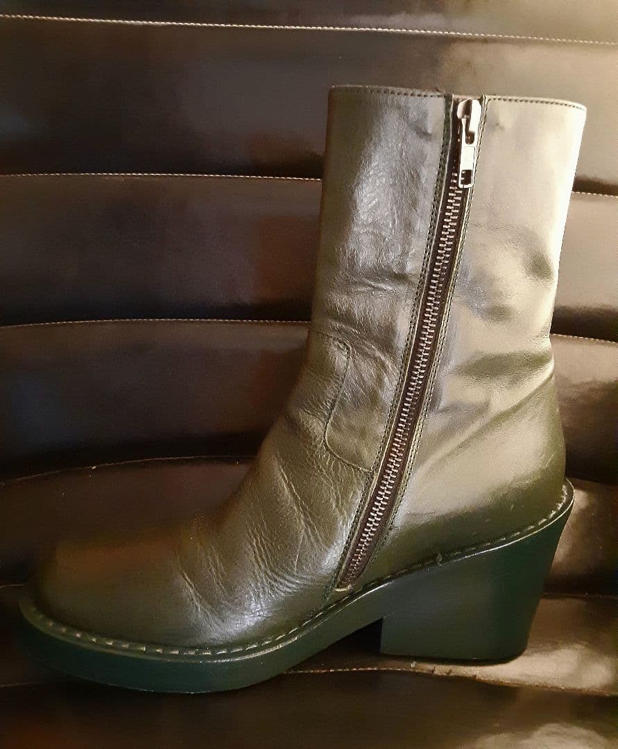 Ann demeulemeester アンドゥムルメステール ブーツ