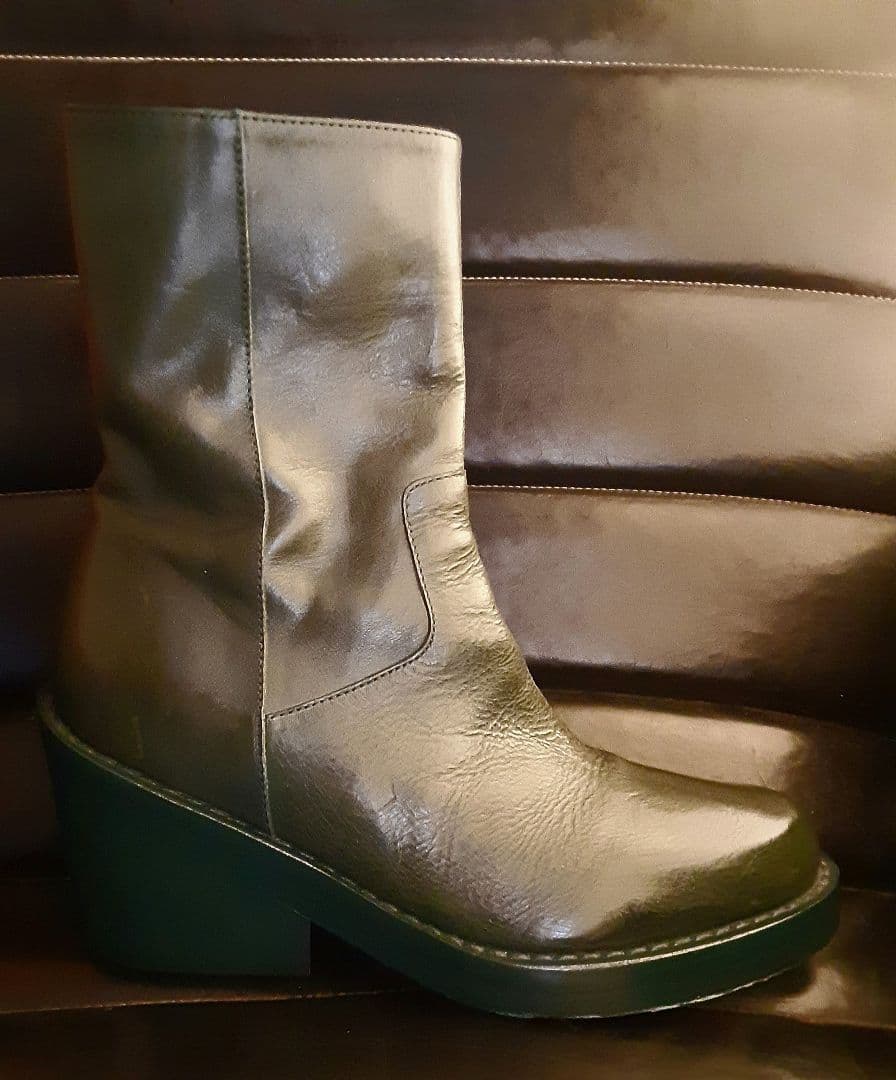 Ann demeulemeester アンドゥムルメステール ブーツ