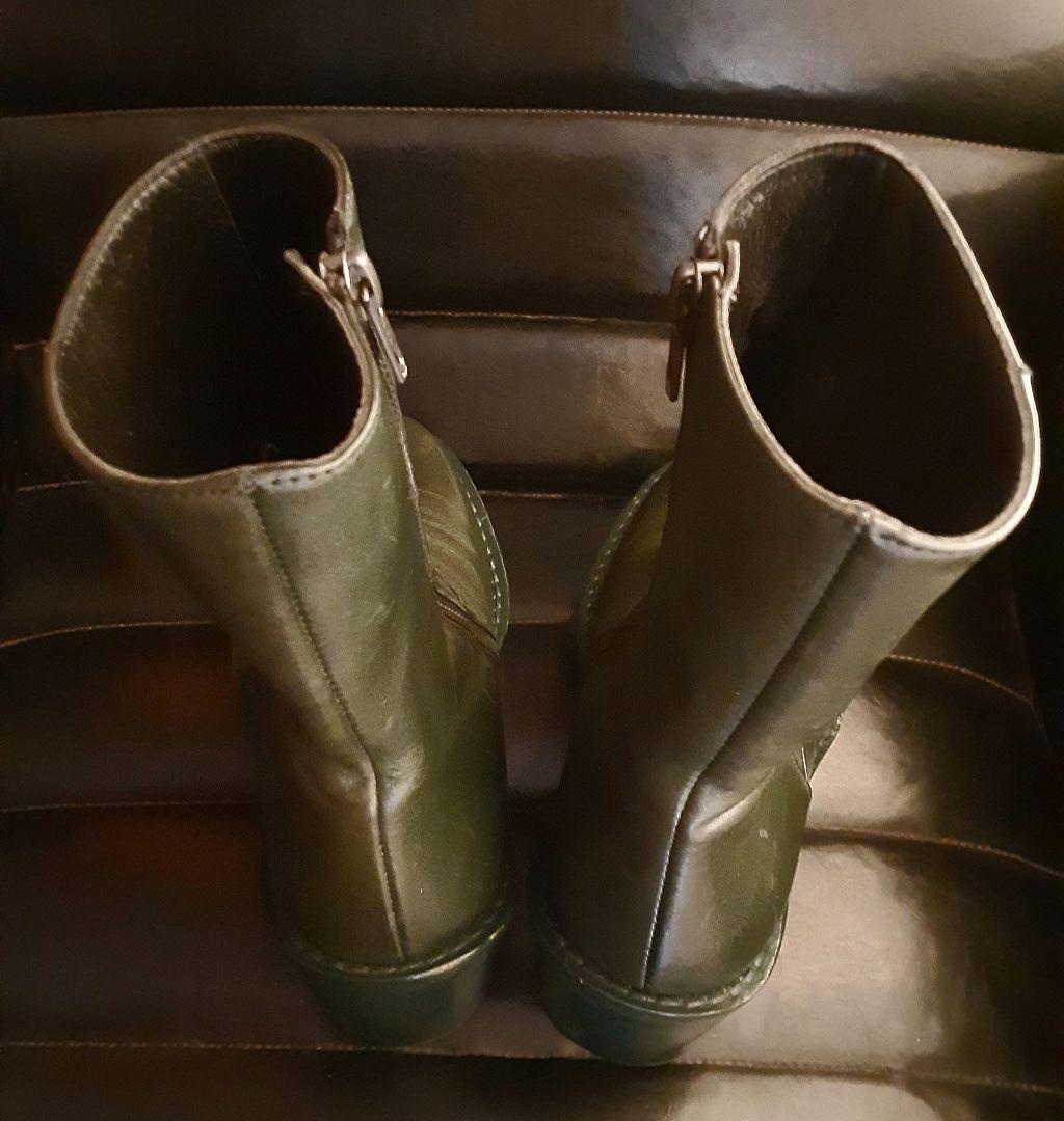 Ann demeulemeester アンドゥムルメステール ブーツ