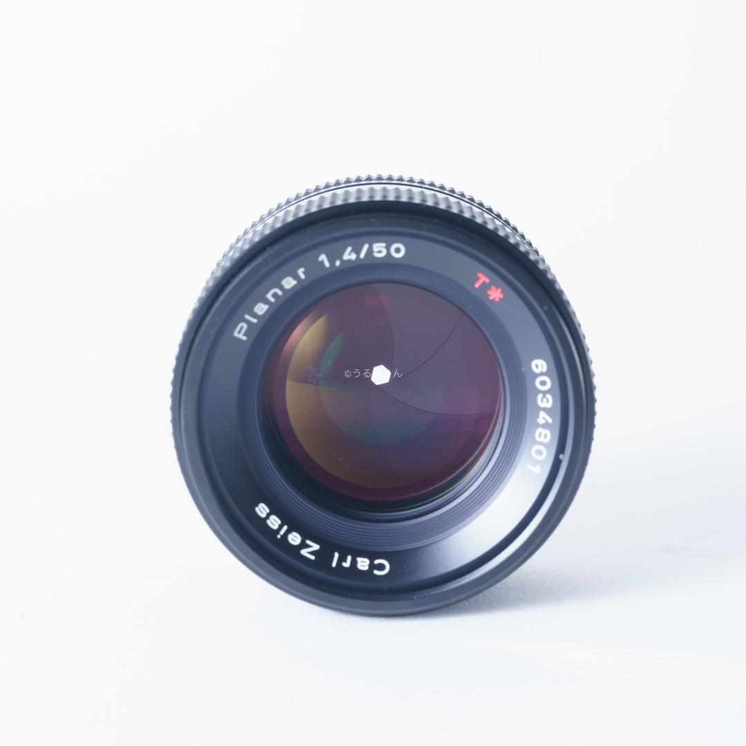 箱付極美品！標準の帝王 Planar 50mm F1.4 AEJ オールドレンズ