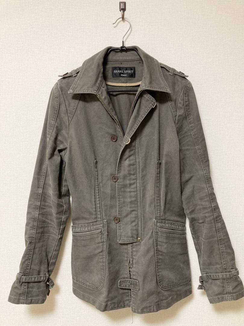 SHARE SPIRITのミリタリージャケット