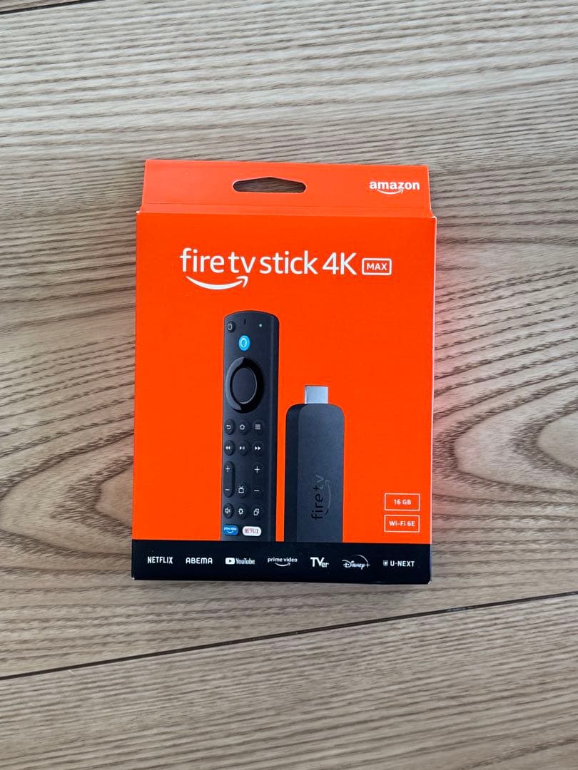 【新品・未使用】Fire TV Stick 4K Max 音声リモコン付き
