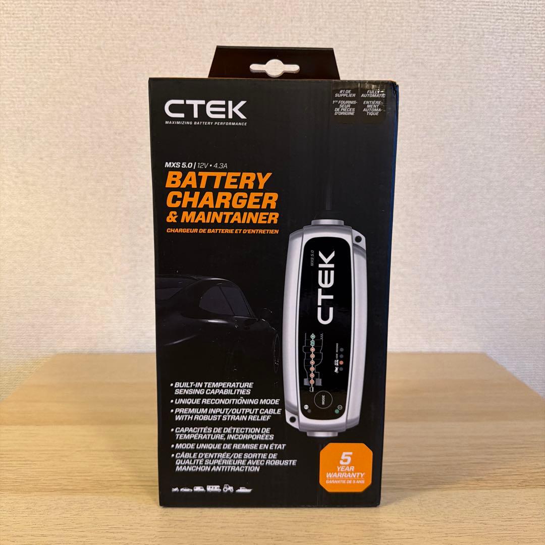 CTEK バッテリーチャージャー MXS 5.0