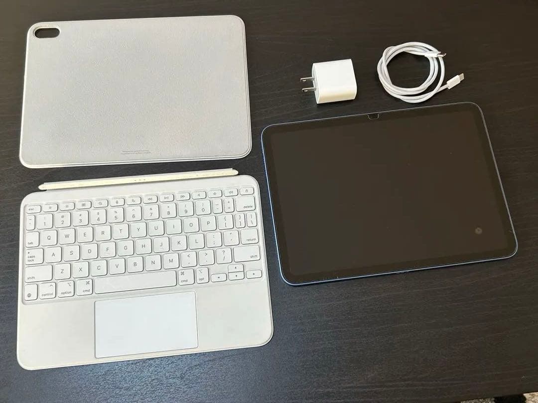 Apple iPad 64GB 青 キーボード付き