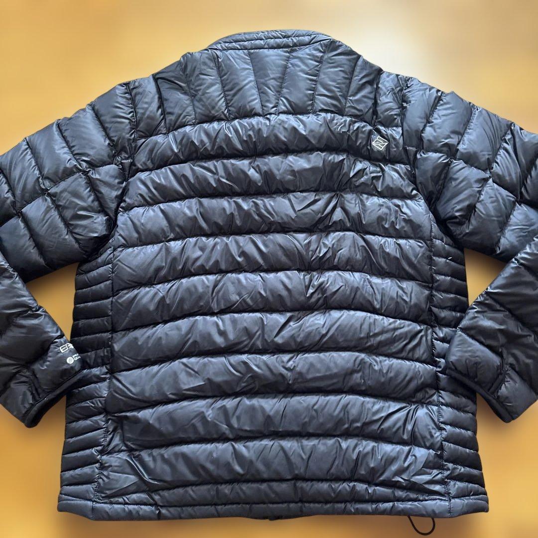 EDDIE BAUER EB900 フィルパワー ダウンジャケット L 黒