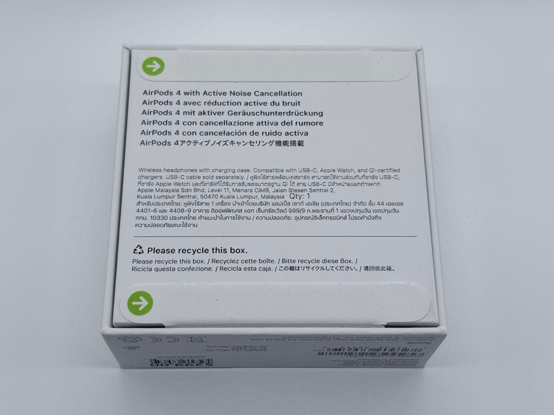 新品 AirPods 4 アクティブノイズキャンセリング