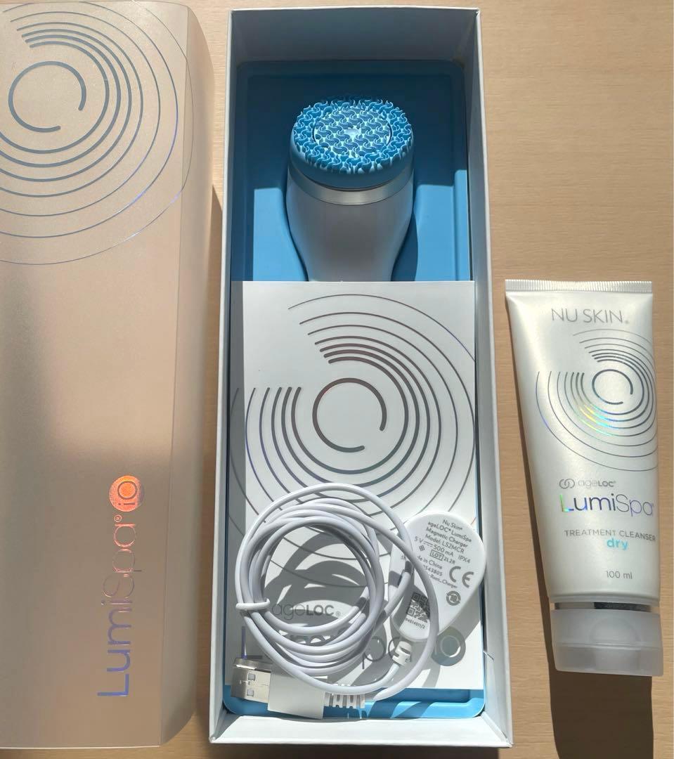 ニュースキン　ルミスパ　洗顔ブラシ　ageLOCルミスパiO クレンザーセット