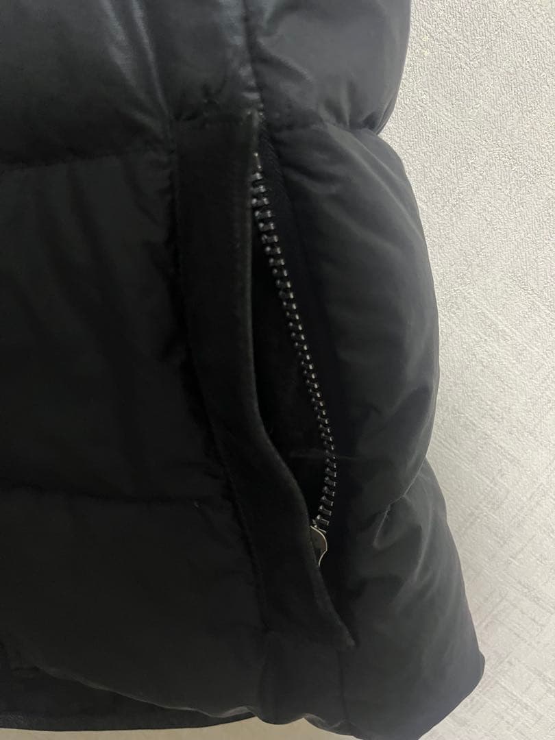 ‼️限定値下げ‼️フレアニーレザーヨーク切替 クロムハーツダウンベスト メンズ M