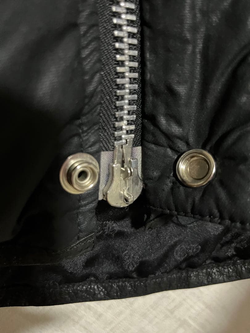 ‼️限定値下げ‼️フレアニーレザーヨーク切替 クロムハーツダウンベスト メンズ M