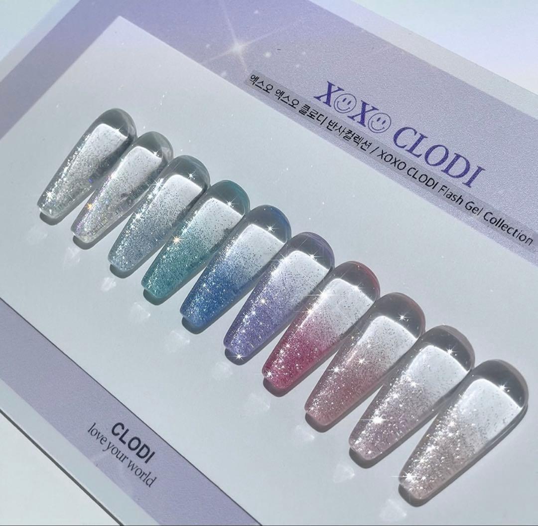 XOXO CLODI フラッシュジェル 10色セット クロディ