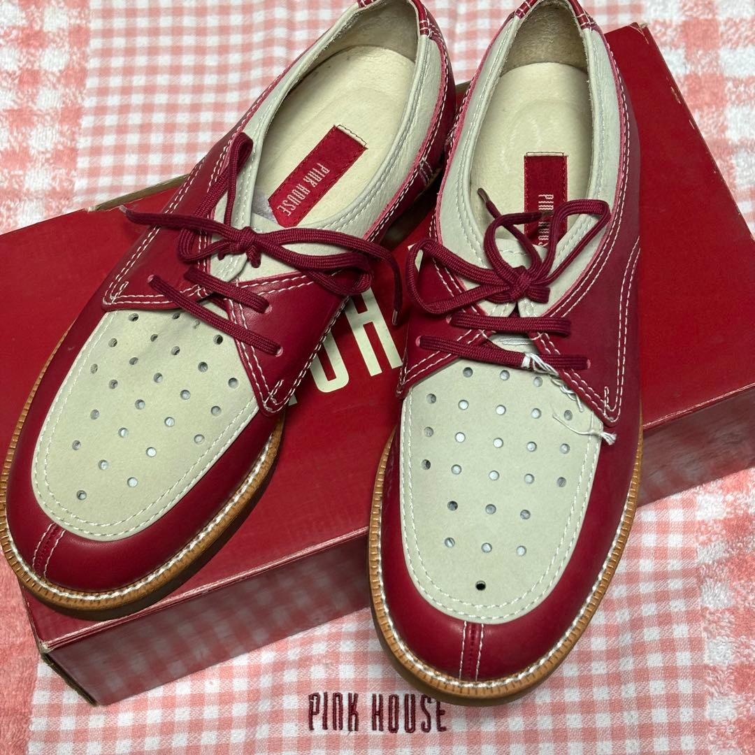 《本日のみのお値引き》【新品】ピンクハウス　パンチングコンビシューズ　Mサイズ