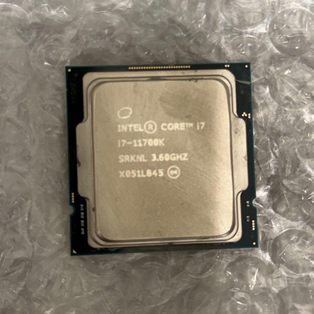 【送料無料】Intel Core i7-11700K クーラー付き