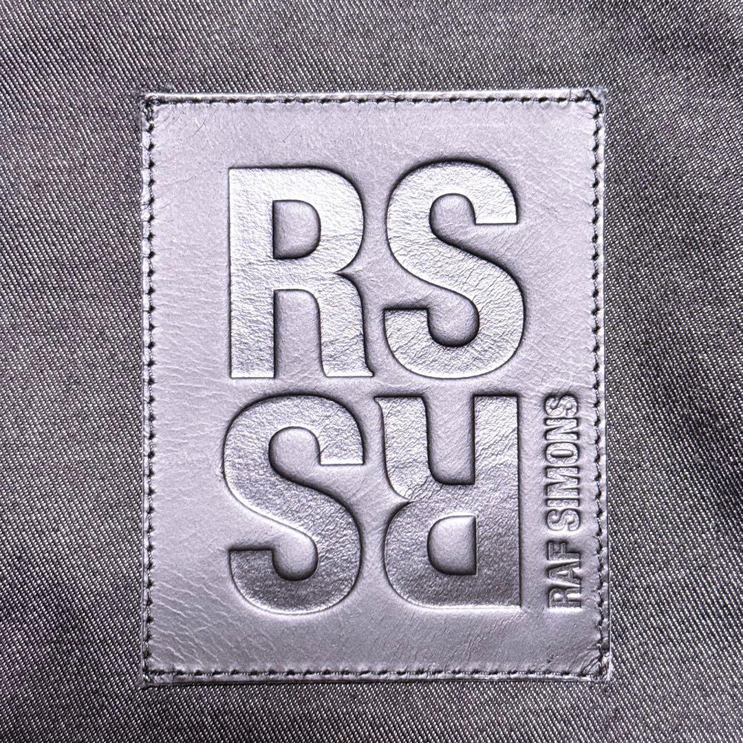 23SS【未使用】RAF SIMONS CROPPED DENIM SHIRT