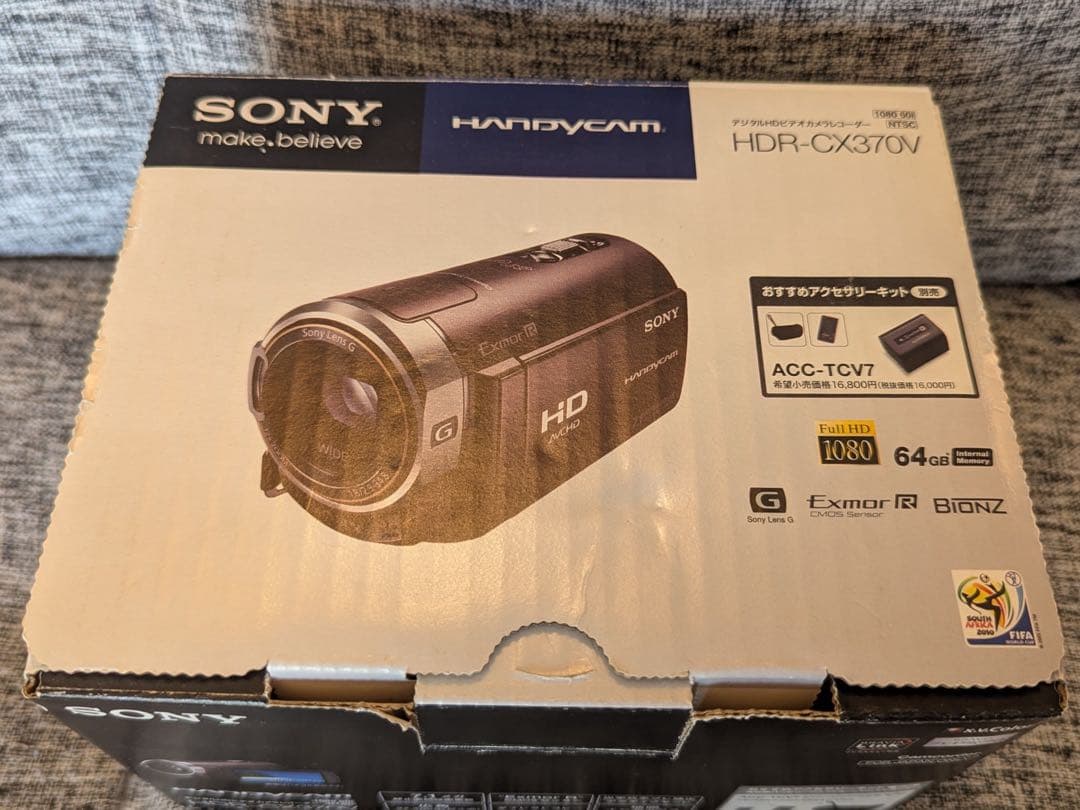 SONY HDR-CX370V ビデオカメラ
