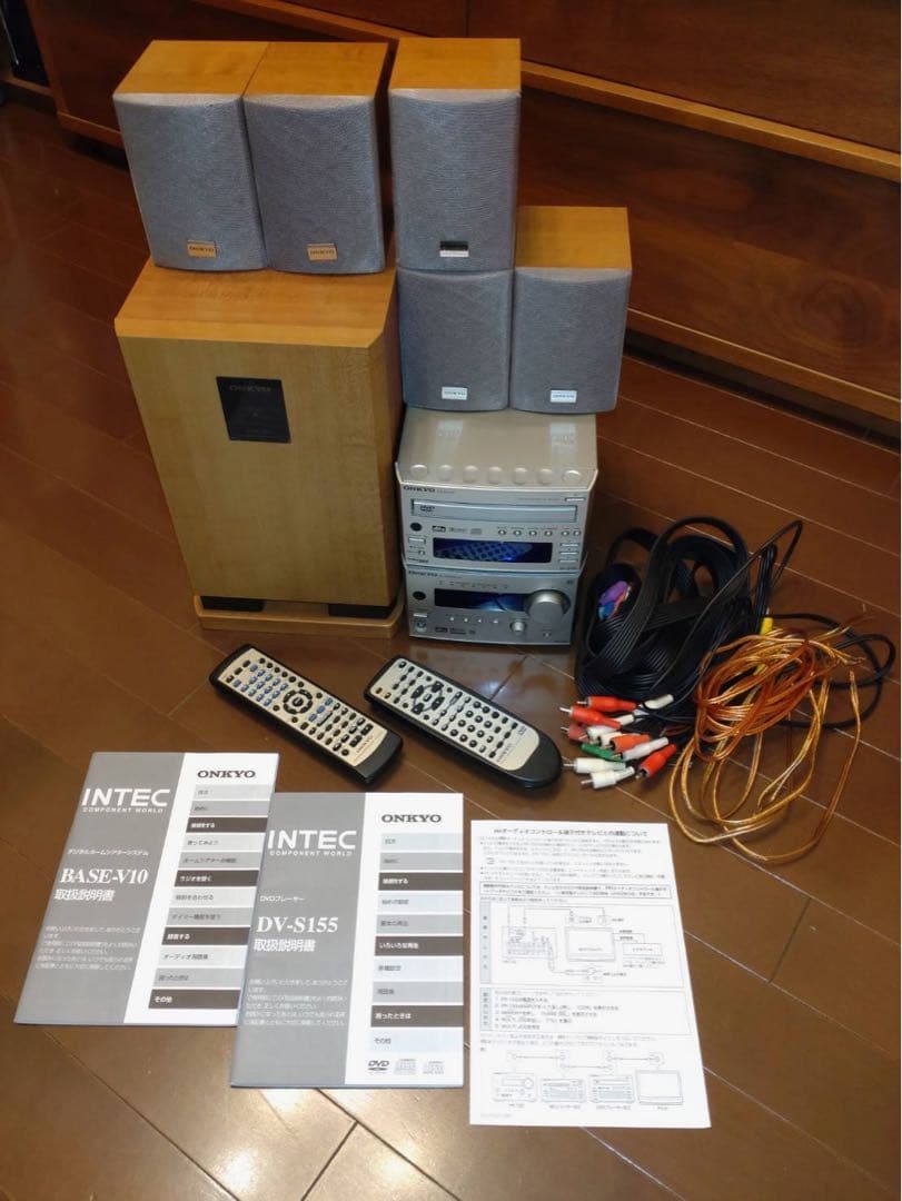 ONKYO オンキヨー ミニコンポ DVD プレーヤー セット