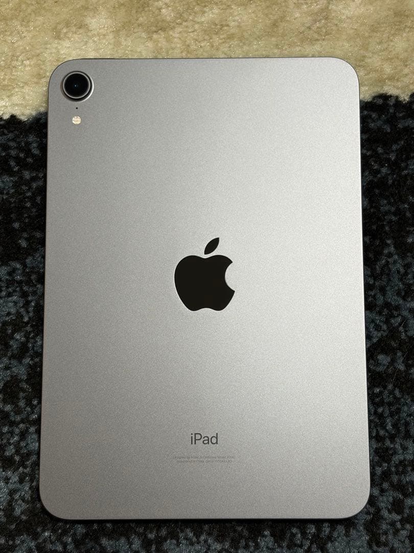 iPad mini 6 256GB wifiグレイ（Smart Folio付）