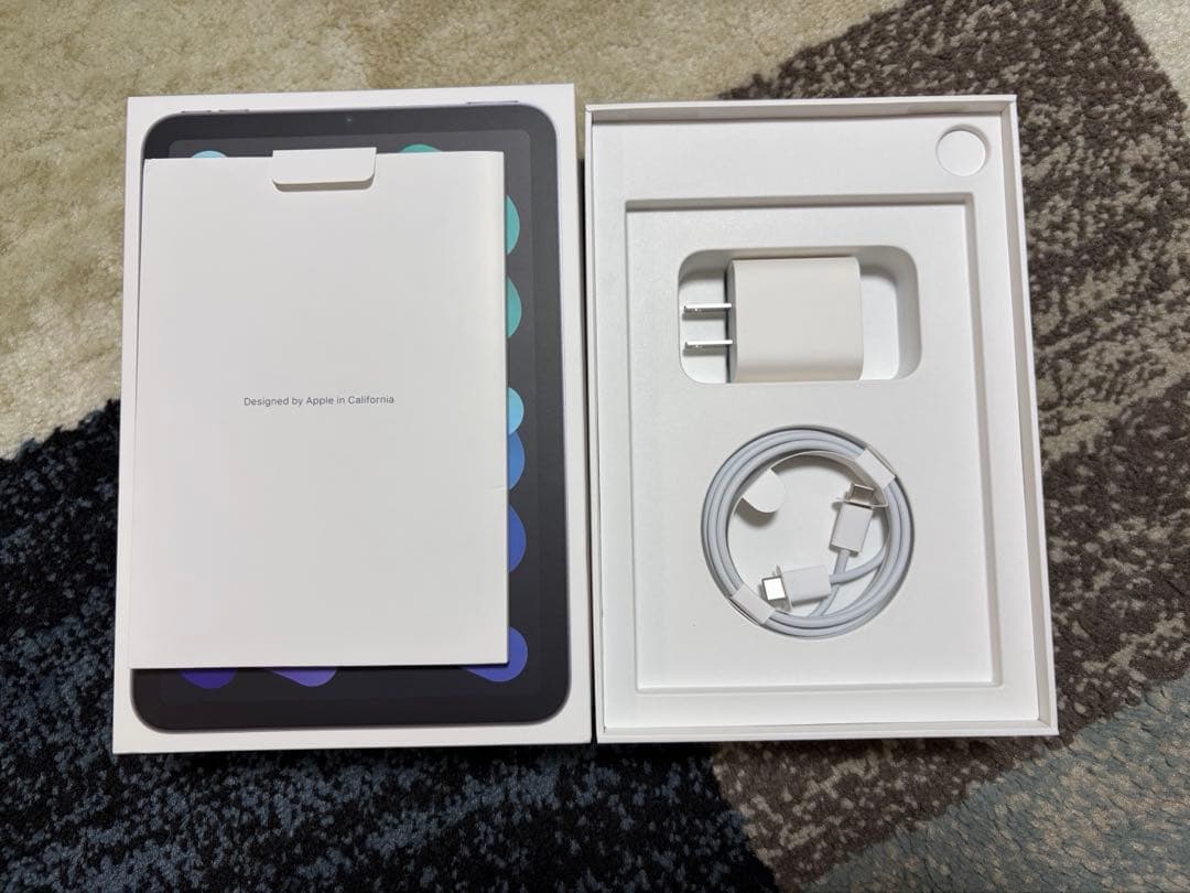 iPad mini 6 256GB wifiグレイ（Smart Folio付）