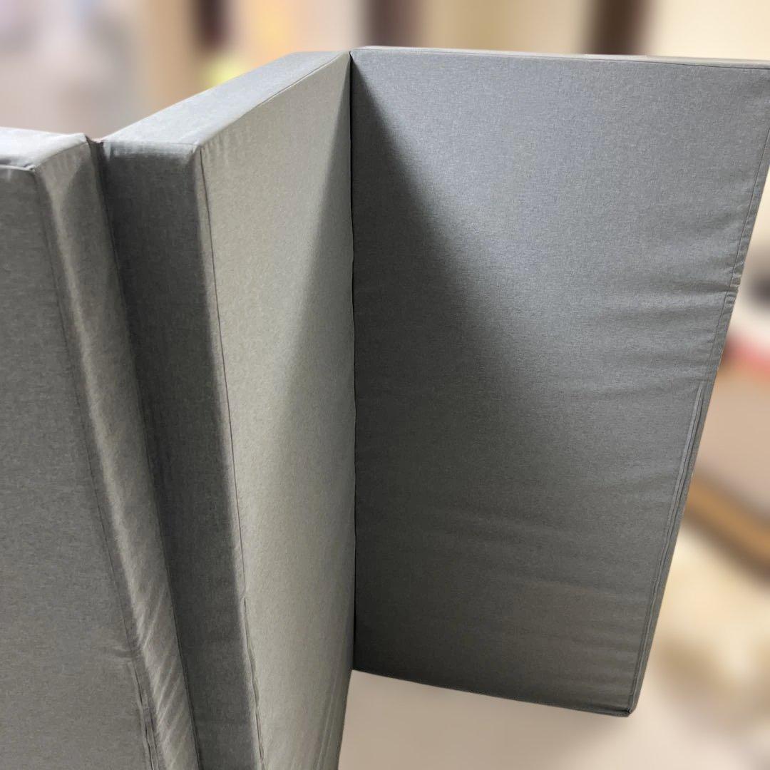 STARTマットレス〈3層〉（ダブル）9×140×195㎝　グレー