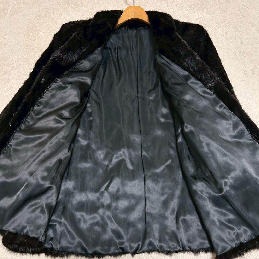 13から15号 XLからXXLサイズ！ミンク 毛皮 ジャケット コート リアル