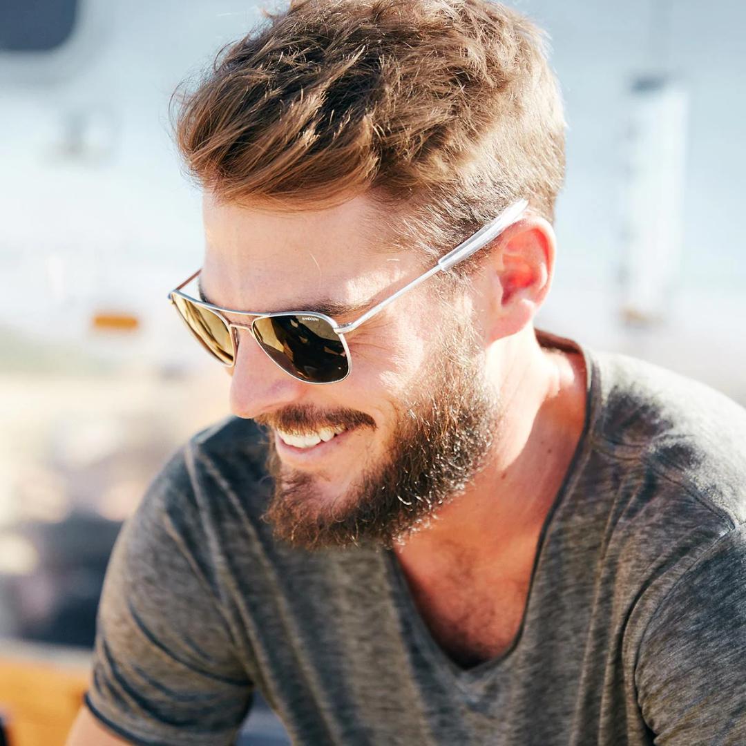 RANDOLPH アビエーター クローム ティアドロップ型 サングラス