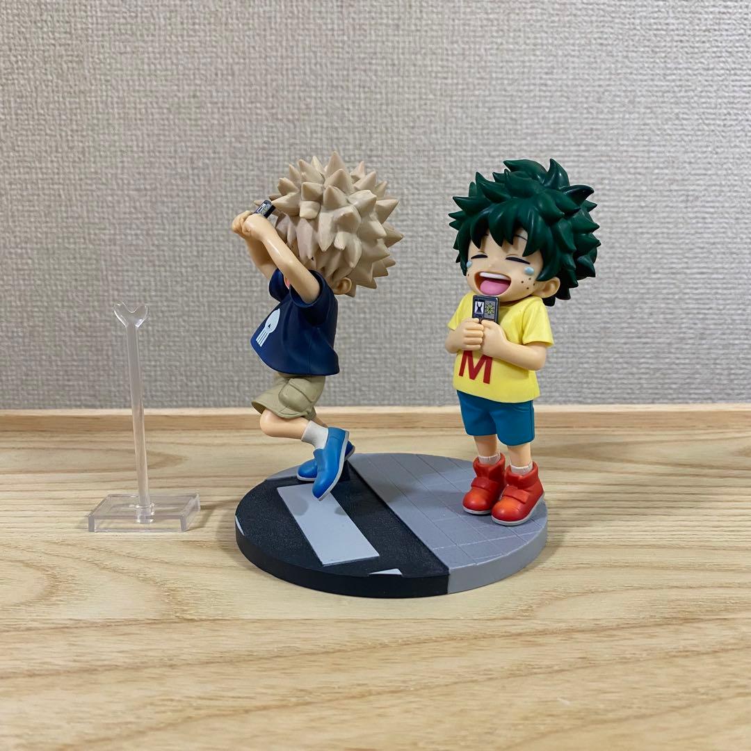 ヒロアカ 一番くじ D賞 いずく・かつき フィギュア