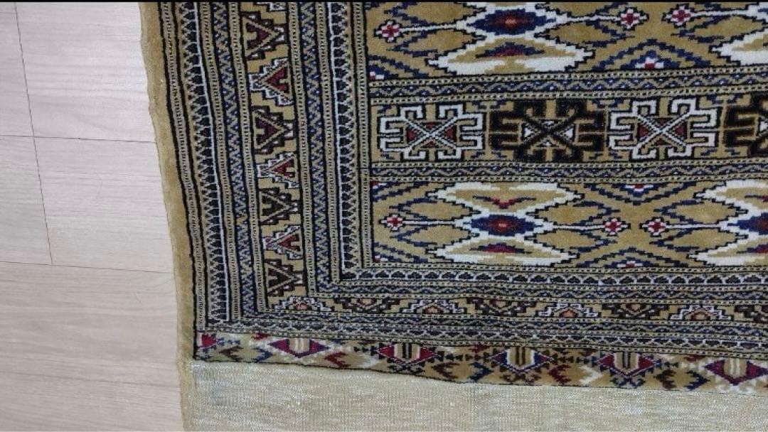 中目黒 Layout ヴィンテージ トライバル ラグ 133cm×120cm