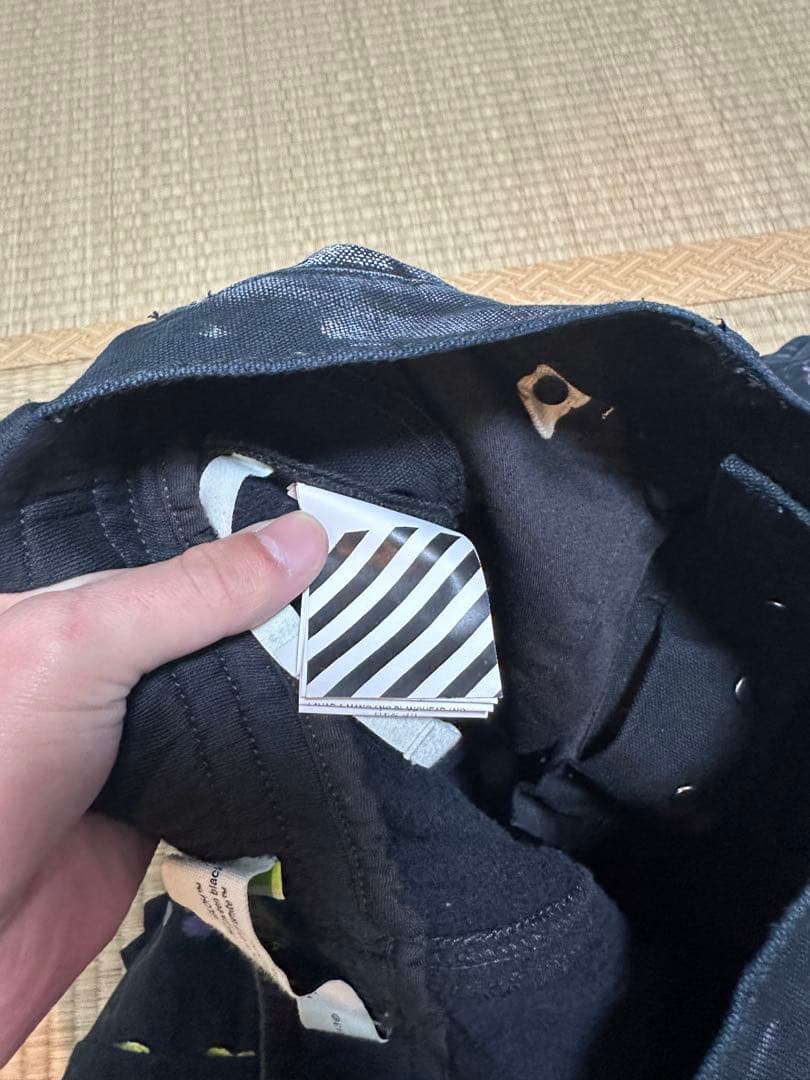 offwhite ペンキ加工　ペインターパンツ