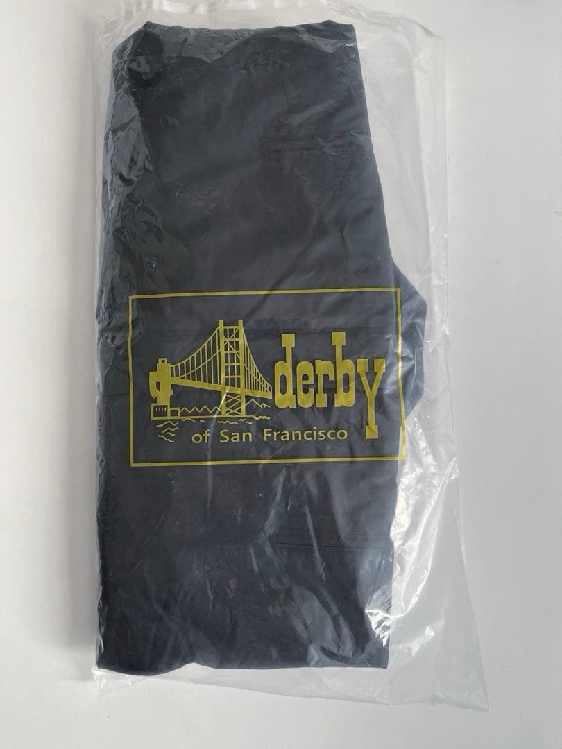 derby of san francisco vestダービー ベスト 黒赤 L