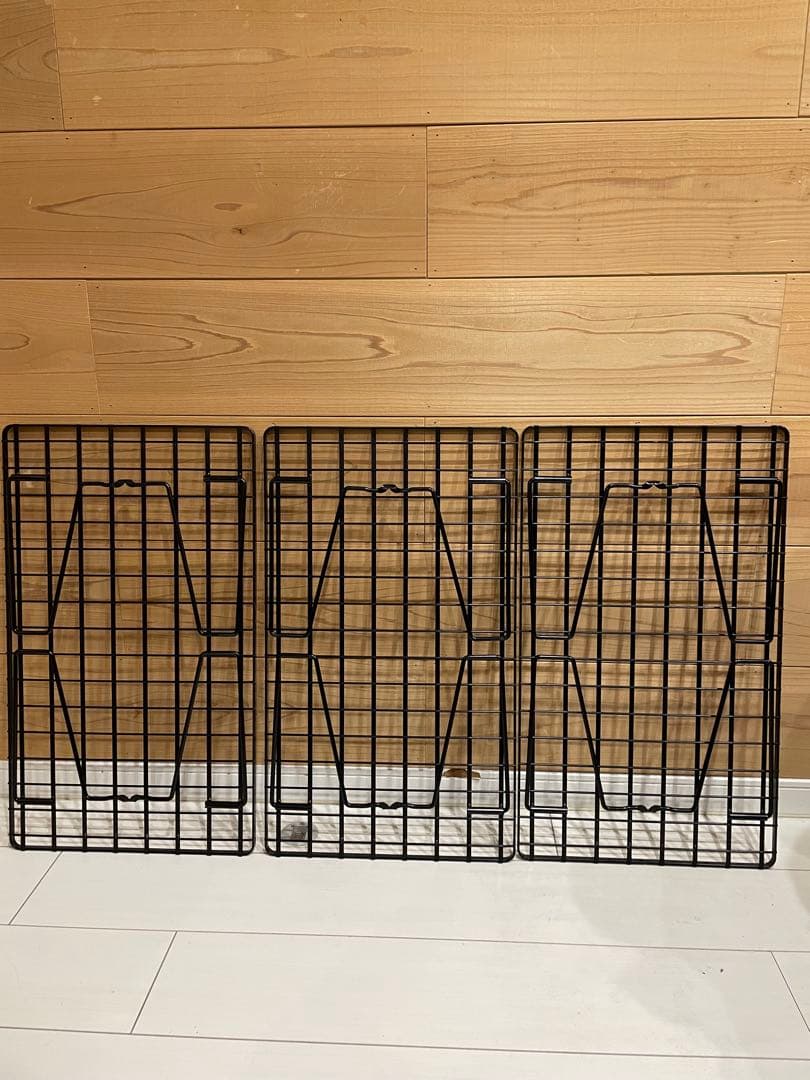 【送料込】ユニフレーム　フィールドラック　3枚　専用ケース付