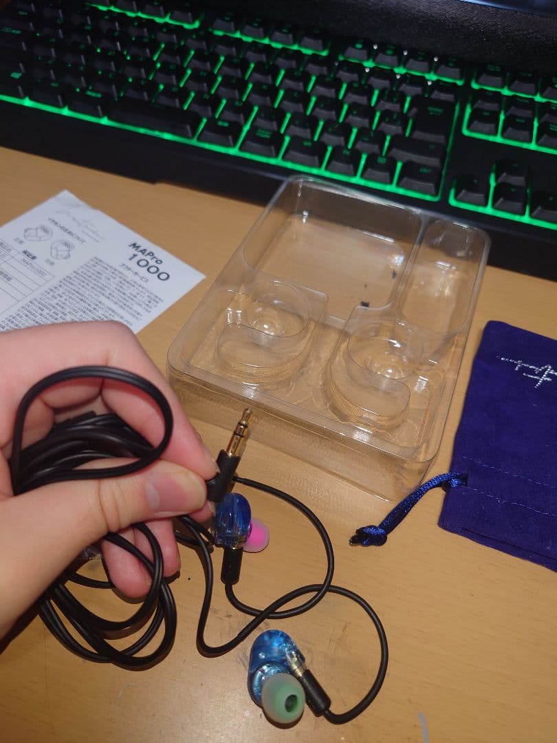 マエストロオーディオ MAPro 1000 有線イヤホン