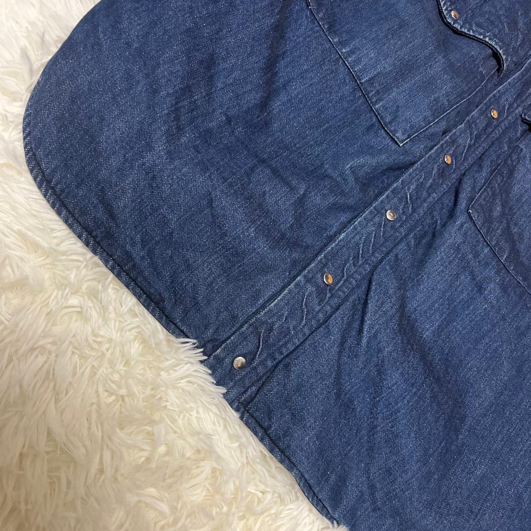 【極美品】GALERIE VIE セルヴィッチデニム キルトノーカラー ブルゾン