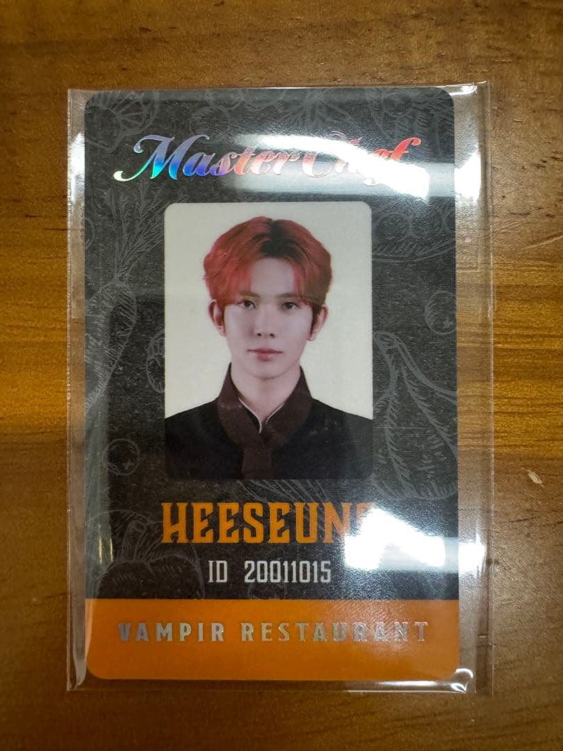 ENHYPEN WORLD シェフ SPカード ヒスン 未使用