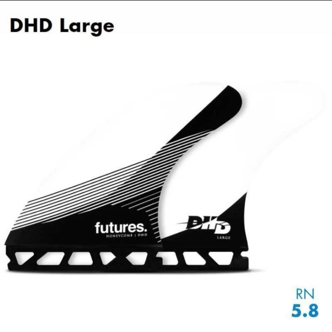 DHD futures finダレンハンドレー 軽量RTM HEX Ｌサイズ
