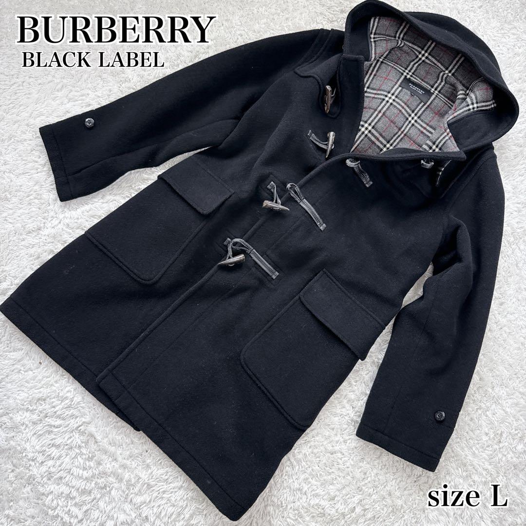 BURBERRY BLACK LABEL ダッフルコートノバチェック L