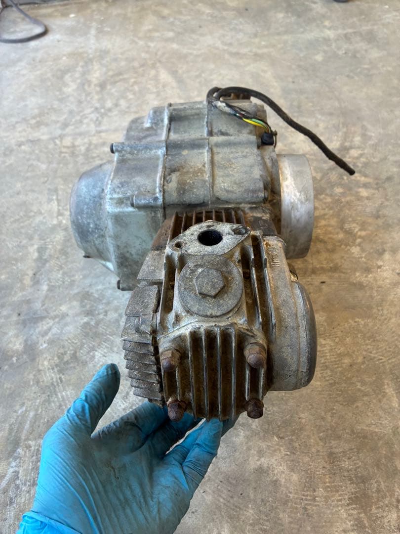 st50 dax エンジン　実働　ダックス　エクスポート　6V