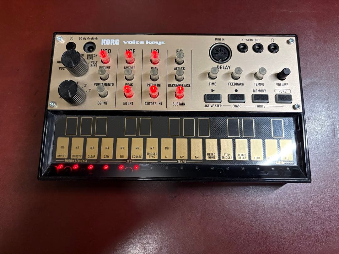 【箱・付属品付き】KORG volca keys