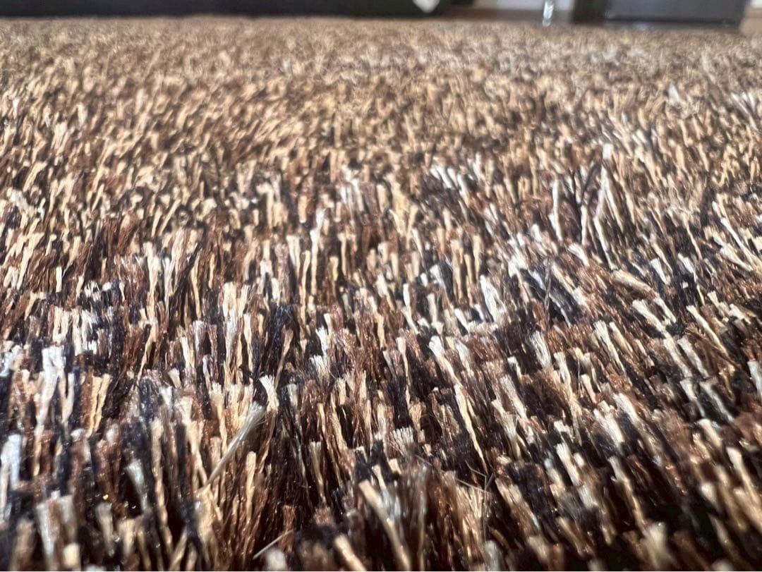 【グレー】ARMONIA アルモニア ラグ 円形 150cm ブラウン