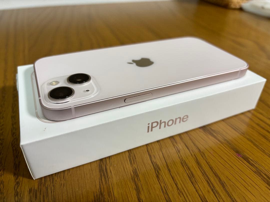 【美品】Apple iPhone 13 256GB ピンク 付属品あり