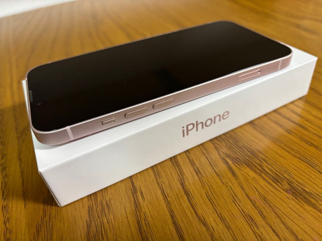 【美品】Apple iPhone 13 256GB ピンク 付属品あり