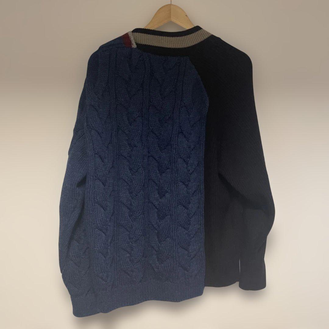 【kolor 21AW】クレイジーパターン ニット サイズ1