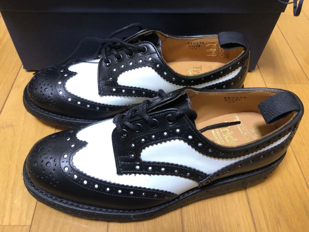 Tricker's ウィングチップ UK7 新品未使用