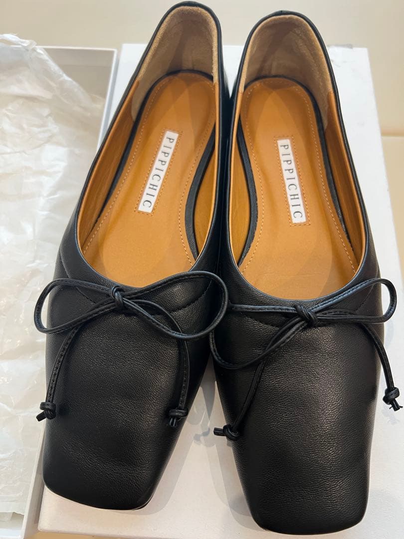 【ほぼ未使用】PIPPICHIC 現行品 バレエシューズ 35.5