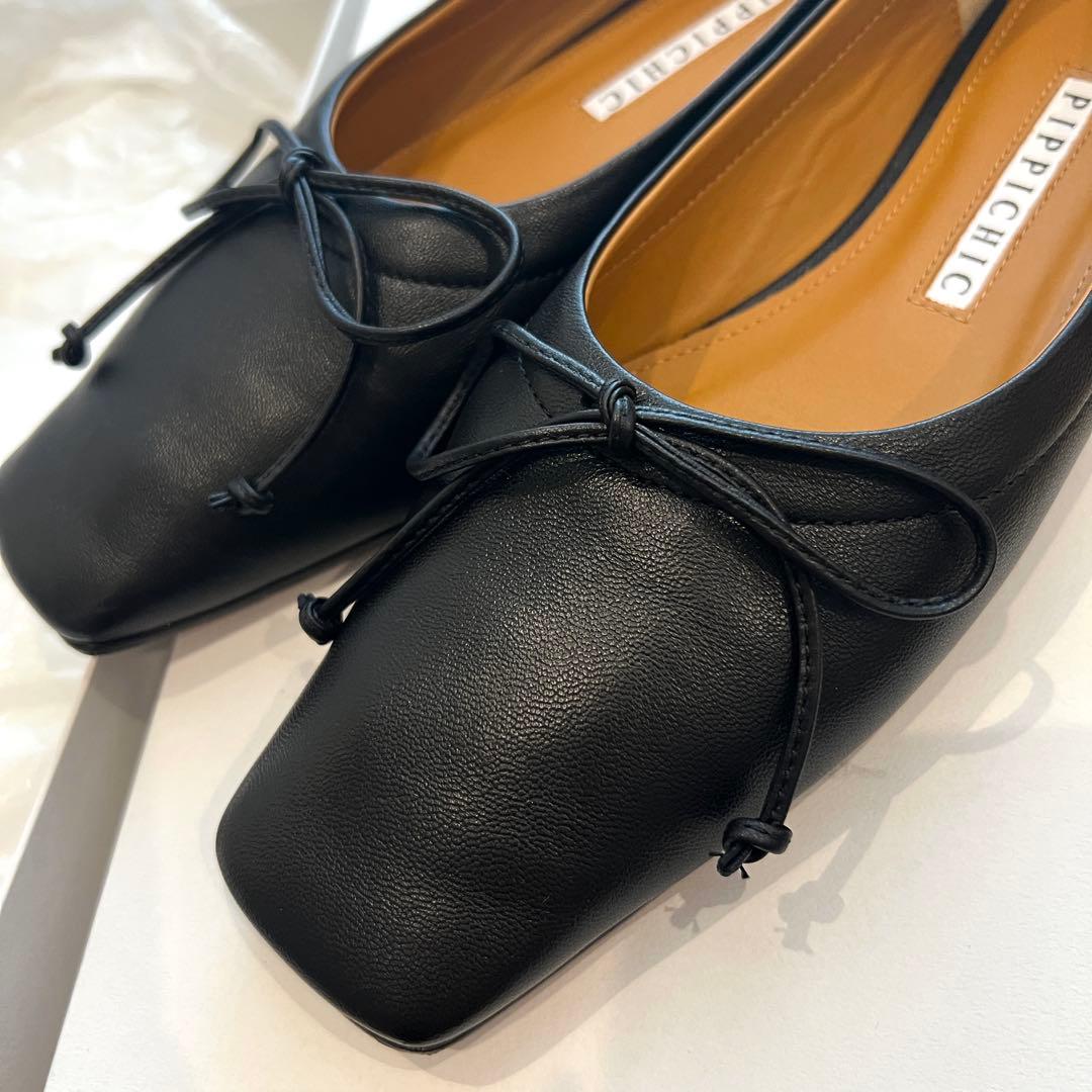 【ほぼ未使用】PIPPICHIC 現行品 バレエシューズ 35.5