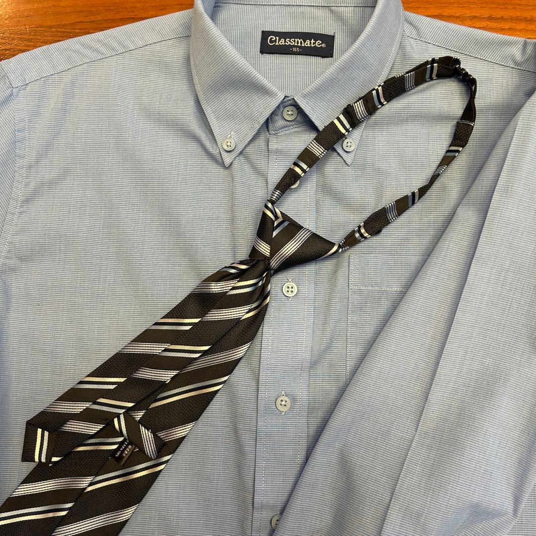 Classmate ブラックスーツ 上下セット ネクタイ付き 165cm 男の子