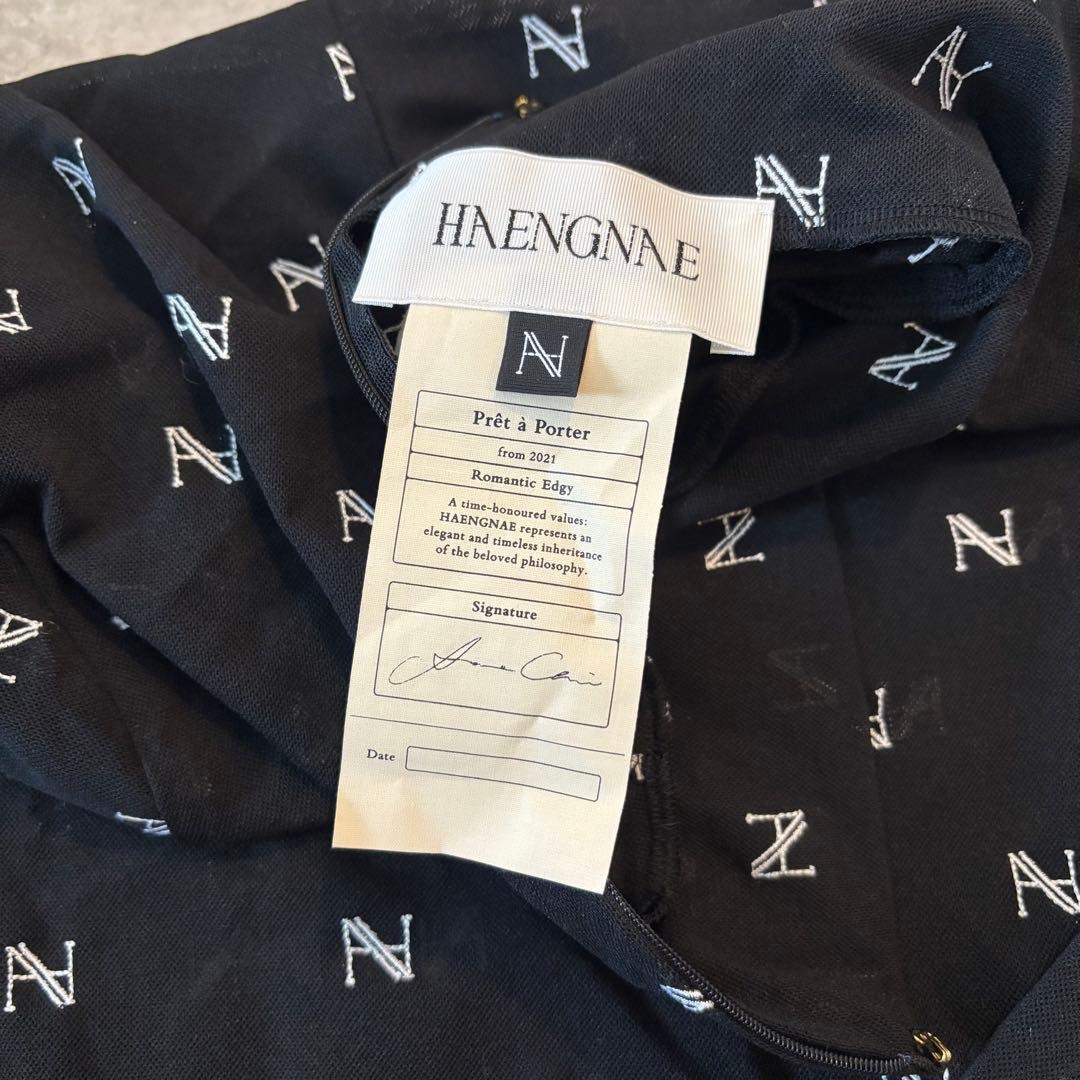 HAENGNAE KISHIMEN TOPS ブラック