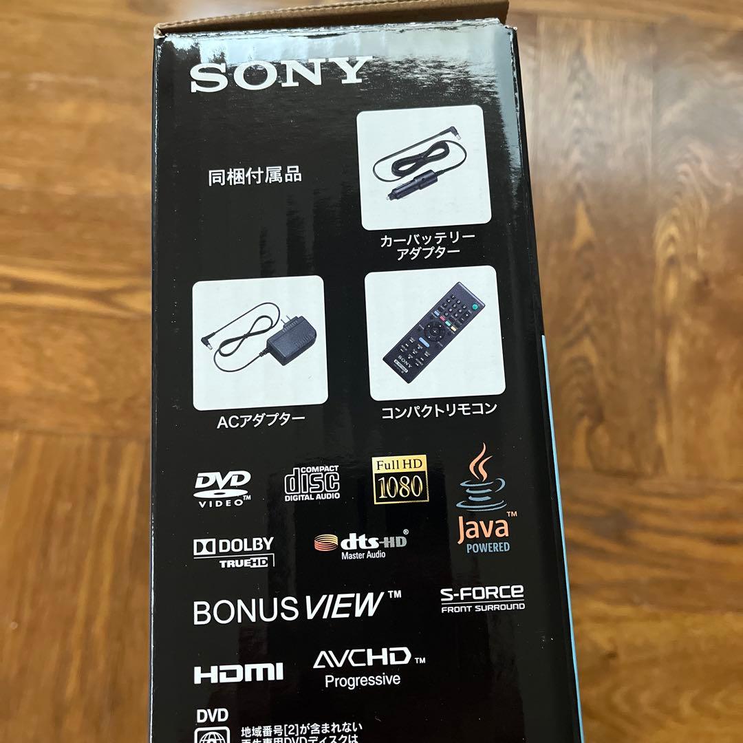 【SONY】 BDP-SX910 ポータブルブルーレイ/DVDプレーヤー