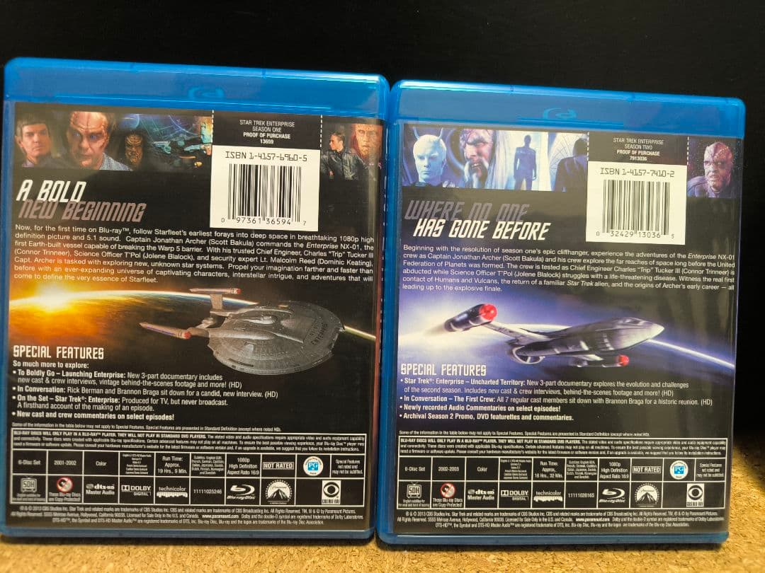 Star Trek: Enterprise Blu-ray シーズン1〜4セット